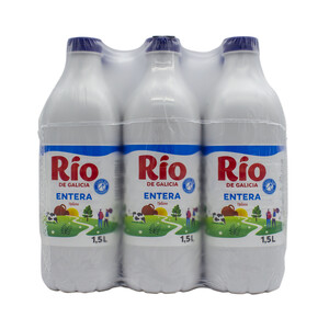 precios Río Leche Entera De Vaca, De Origen Gallego 6 X 1.5 L. en Alcampo
