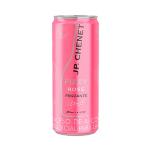 J.P. CHENET  Vino frizzante rosado, elaborado en Francia JP CHENET lata de 25 cl.