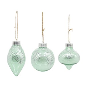 Imagen de Bolas decoración para Navidad transparentes modelos surtidos, ACTUEL