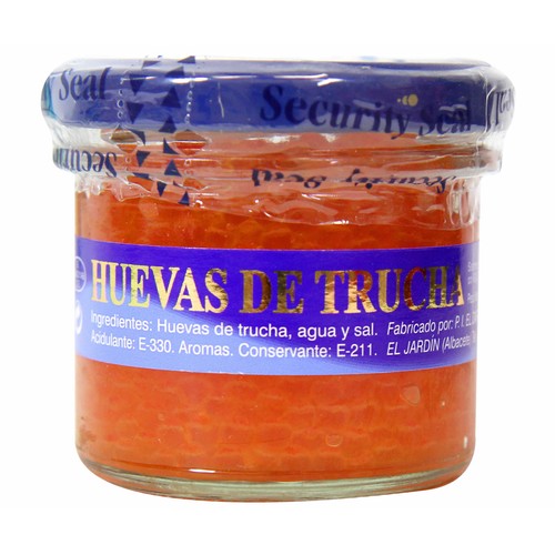 CAL&TER Huevas de trucha CAL&TER 100 g.