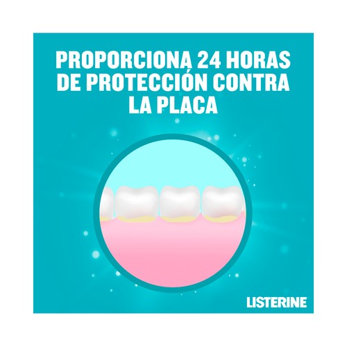 LISTERINE Enjuague bucal de uso diario con sabor mentol 80 ml.