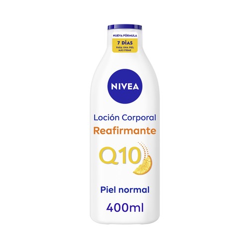 NIVEA Loción corporal reafirmante (400 ml) + gel de ducha con aceite de almendras (250 ml). 