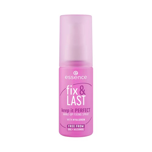 ESSENCE Fix & last Spray fijador de maquillaje de larga duración.