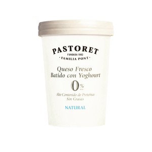 Pastoret Queso Fresco Batido 0 % Materia Grasa Pastoret 500 G.
