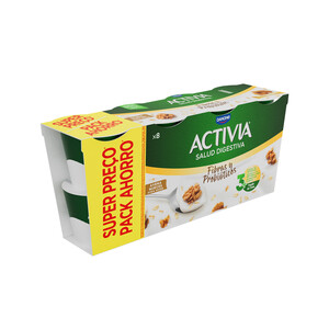 Imagen de ACTIVIA de Danone Bífidus con avena y nueces 8 x 115 g.