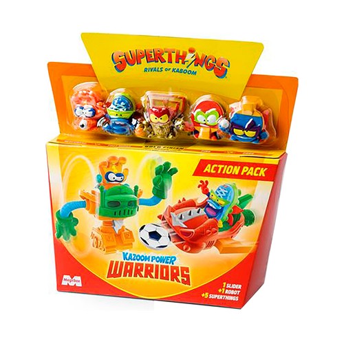 SUPERTHINGS KAZOOM POWER WARRIORS - ACTION PACK.MAGICBOX