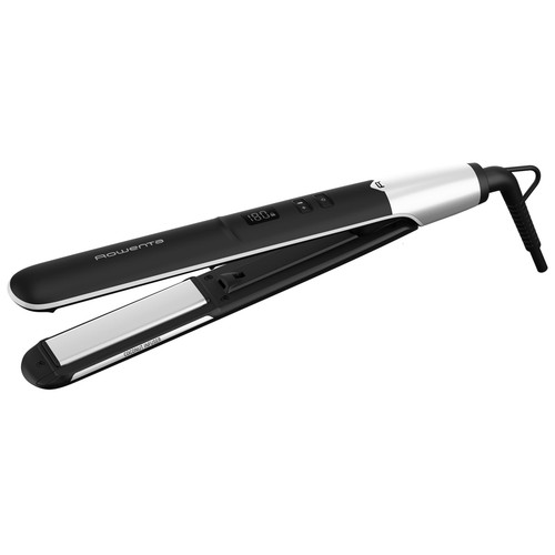 Plancha alisadora de pelo ROWENTA Express Shine Coconut SF4621F0, cerámico, temperatura max. 210ºC.