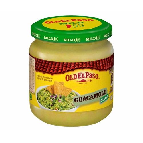 OLD EL PASO Salsa guacamoles suave 195 g.