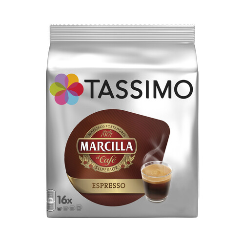 TASSIMO MARCILLA Café en cápsulas espresso 16 uds.