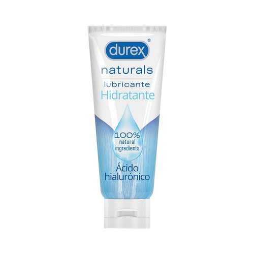 Imagen de Gel lubricante íntimo con ácido hialurónico y acción hidratante DUREX Naturals 100 ml.