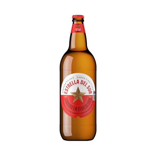 ESTRELLA DEL SUR Cerveza botella de 1 litro