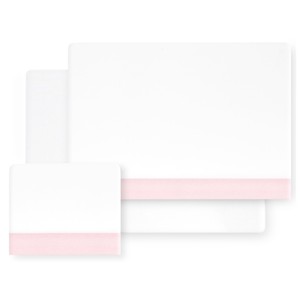 Tríptico para cuna básico azul y rosa