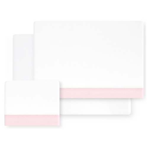 Tríptico para cuna básico azul y rosa INTERBABY