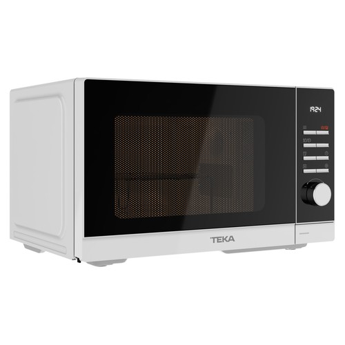 Microondas con grill  TEKA MWEFS25GWH, color blanco, capacidad 25L, potencia 900W, grill: 1000W.