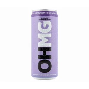 OHMG Agua con gas magnesio grosella y vitamina c 250 ml.