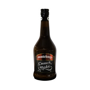 Imagen de MONTELONGO Crema de whisky elaborada en España botella 70 cl.