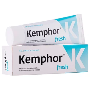 KEMPHOR Fresh Pasta de dientes con textua gel para dientes y encías sanas 75 ml.