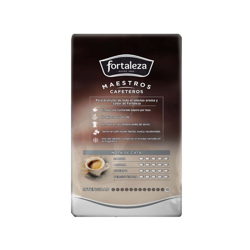 FORTALEZA Café molido natural intenssisimo 425 g.
