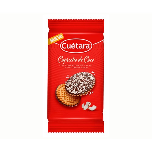 CUETARA Galleta capricho de coco 160 gr.