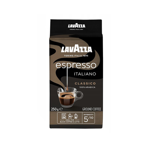LAVAZZA Café molido Espresso 100% Arábica 250 g.