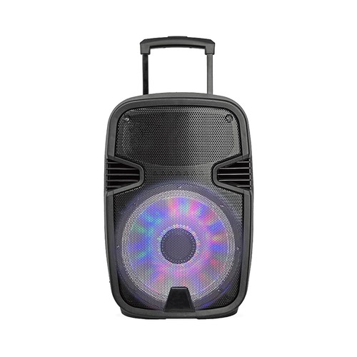 Altavoz portátil inalámbrico Karaoke SAKKYO NPL2215DSP, sintonizador de radio FM, Bluetooth, Usb, MicroSD, Aux-In.