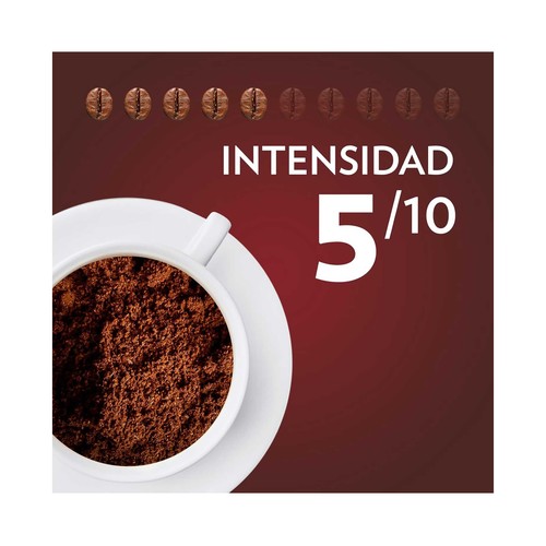LAVAZZA Café molido natural Descafeinado Intenso Intensidad 5/10 250 g.