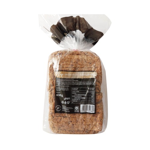 TRADIPAN Vitragrain Pan de molde con alto contenido en proteínas 450 g.