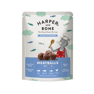 HARPER AND BONE Recetas del mar Alimentación húmeda para gato adulto 85 g.