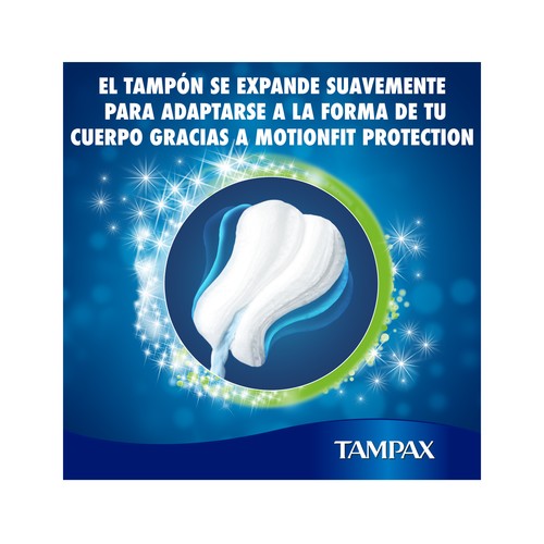TAMPAX Tampones super con aplicador TAMPAX Pearl 24 uds
