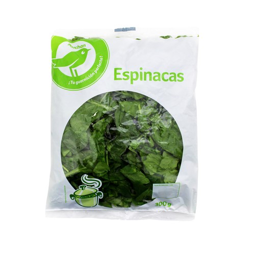 Espinacas troceadas PRODUCTO ECONÓMICO ALCAMPO 300 g.