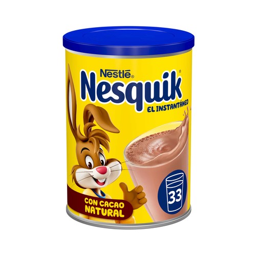 NESQUIK de NESTLÉ Cacao instantáneo en polvo 450 g.