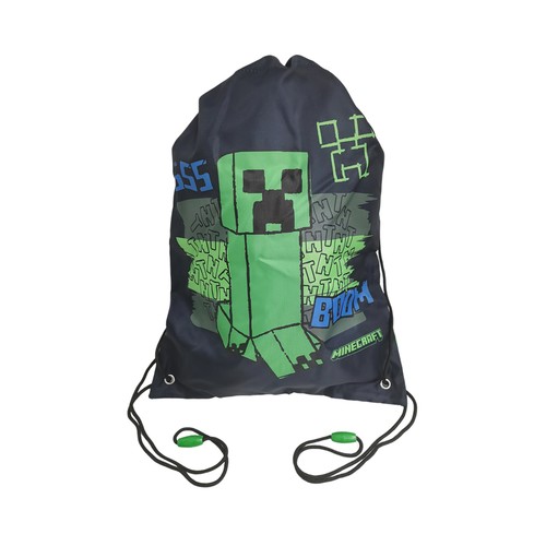 Mochila deportiva con cuerdas Minecraft. MINECRAFT