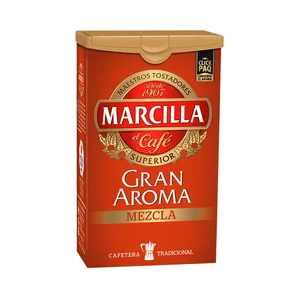 MARCILLA Café molido mezcla (50/50) Gran Aroma 250 g,