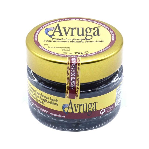 AVRUGA Sucedáneo de huevas de arenque (micronizado) AVRUGA 120 g.