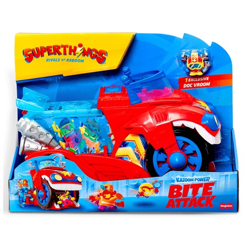 Coche con jaula extraíble, bite attack, SUPERTHINGS.