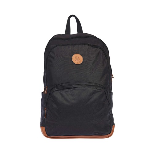 Mochila Eco 3 Compartimentos Negro YOUNG"S ATTITUDE