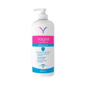 VAGISIL Gel para la higiene íntima diaria con protección frente a olor (24 horas) VAGISIL 500 ml.