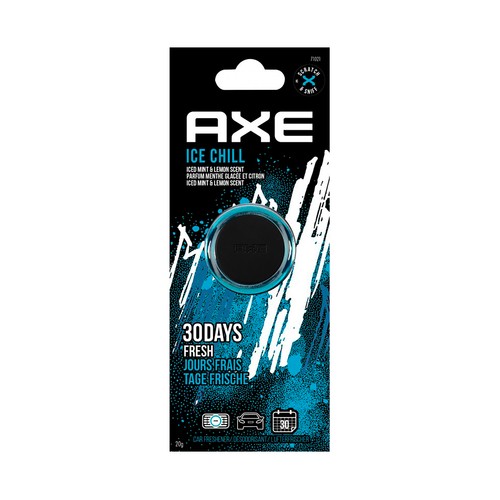 Ambientador rejilla coche AXE ICE CHILL 30 días.