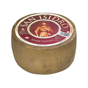 SAN Isidro Queso Mezcla Semicurado, Cuña. 600 G