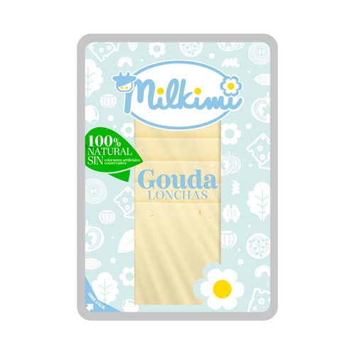 MILKIMI Queso lonchas Gouda MILKIMI 150 g.
