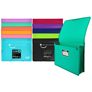 Imagen de Carpeta con gomas y fuelle 30 mm, cubierta forrada y tacto extrasuave, colores variados, GRAFOPLAS.