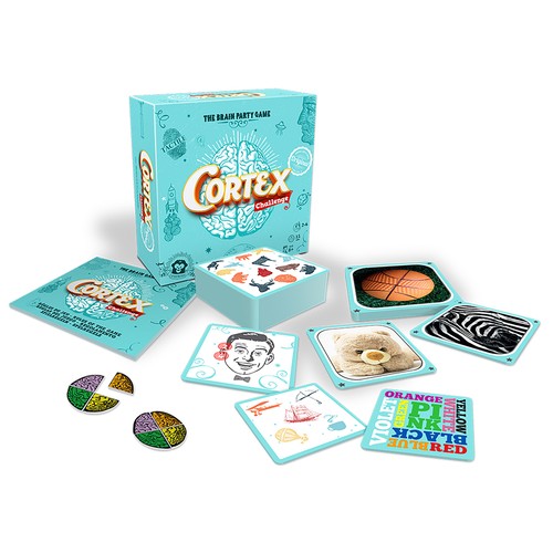 Juego de mesa multiprueba por equipos Cortex Challenge, de 2 a 6 jugadores, ASMODEE.