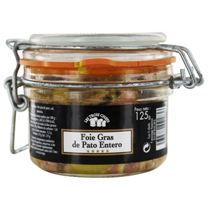 Foie Gras de pato entero 125 g.