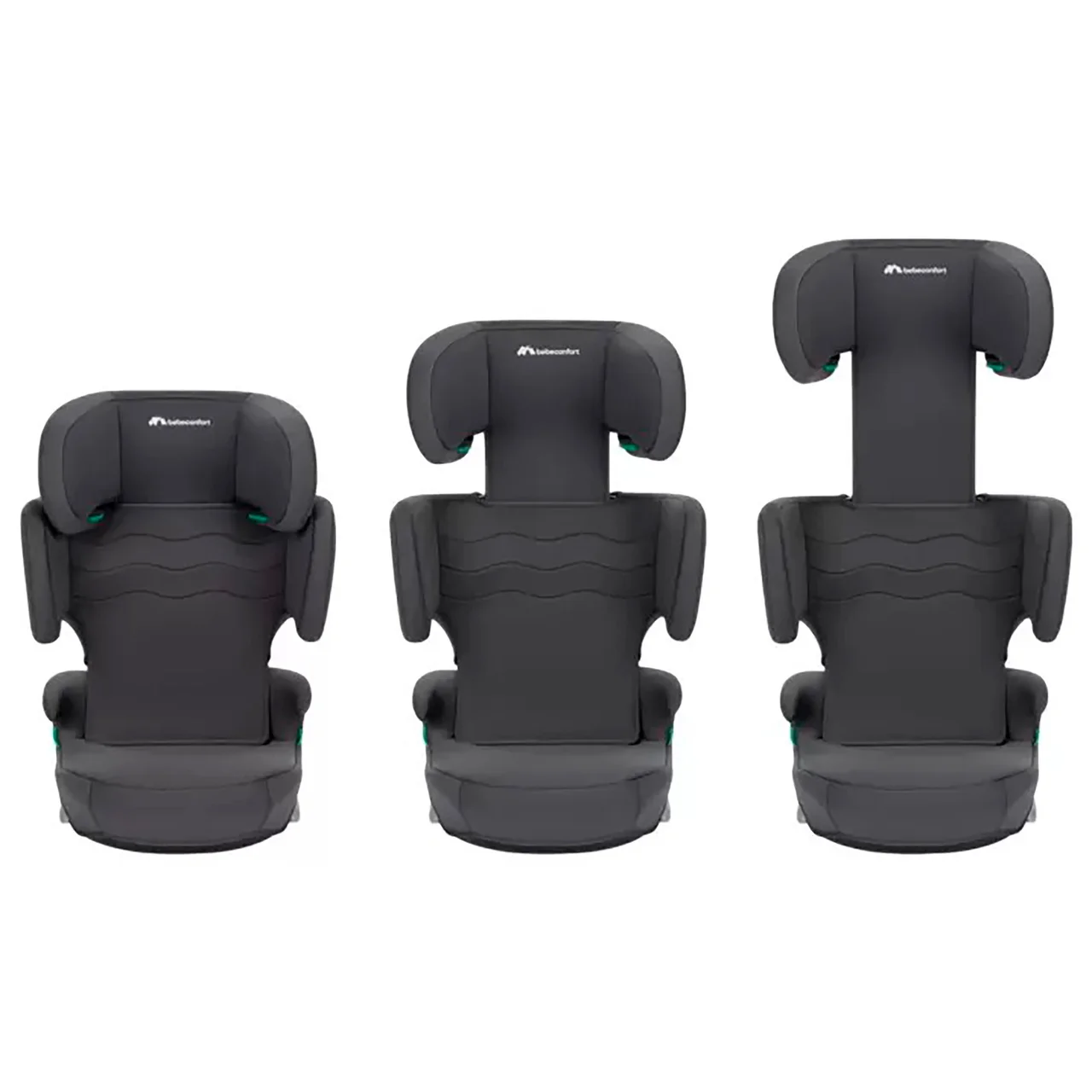 Silla de coche,Hera I-Fix (100-150 cm), Mineral Graphite, BEBECONFORT