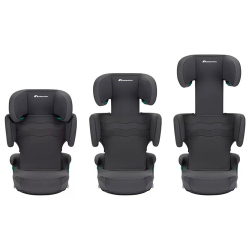 Silla de coche,Hera I-Fix (100-150 cm), Mineral Graphite, BEBECONFORT