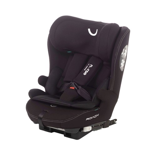 Silla auto evolutiva NURSE by JANÉ ROADY ISOFIX, desde los 15 meses a 150cm, color negro.