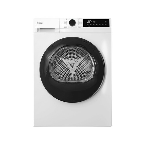Secadora por condensación con bomba de calor CANDY GD 10N2B-37, capacidad de secado: 10KG, clasificación energética: D, H: 84,5cm, A: 59,5cm, F: 61,6cm