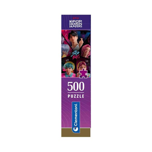 Puzzle de 500 piezas K-POP Demon Hunters Saja Boys, CLEMENTONI.