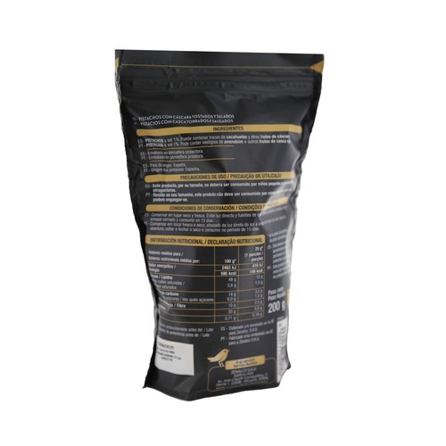 ALCAMPO GOURMET Pistachos tostados y salados ALCAMPO GOURMET 200 g.