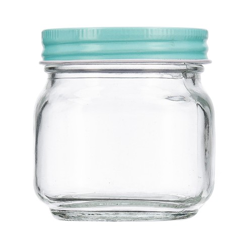 Bote de vidrio de 25 cl, tapa azul, QUID MOSS.